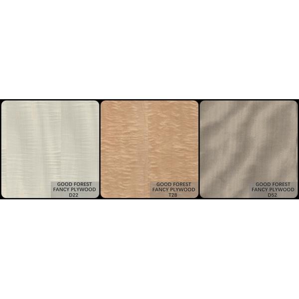 E0 Grade Fancy Plywood Board Customized Figured Plywood Veneer