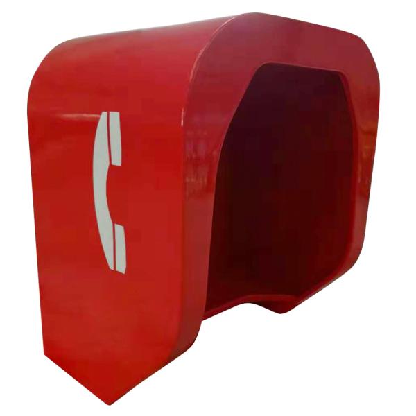 Noiseproof Soundproof Emergency Phone Booth Hood For Outdoor