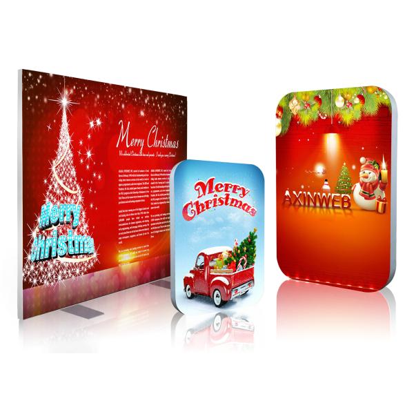 Aluminum Frame Textile LED Light Box For Advertising W 240 * H 480 Cm Graphic