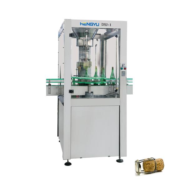 Hengyu Machinery Electric Wine Bottle Corker / Cork Capping Machine / champagne Cork Machine