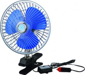  8 Inch 12V Portable Dashboard Car Cooling Fan Clip - On 2 - Speed Switch Manufactures