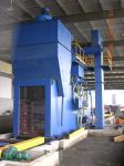Industrial Steel shot blasting equipment for blasting of H beams , Angles and