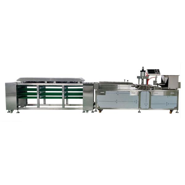 100g Industrial Tortilla Making Machine , 3600pcs/h Tortilla Bread Machine