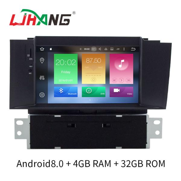 Double Din Android 8.0 Citroen Car Stereo Player AM FM Radio For Citroen C4L
