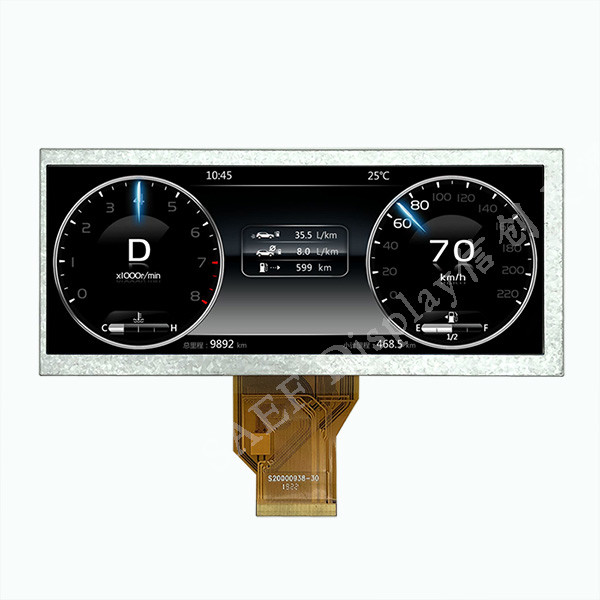 Stretched Bar Type TFT LCD Screen Module 800x320 50 Pin RGB 24 Bits