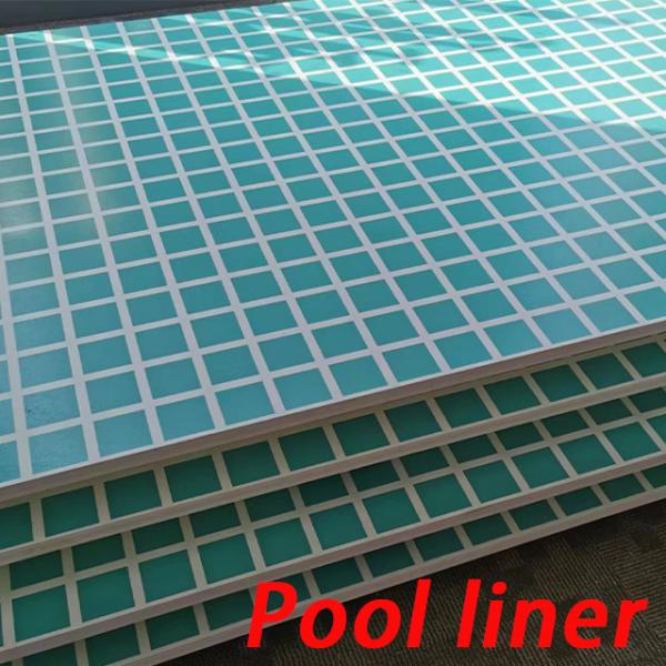 18Ft Above Ground Swimming Pool with Metal Frame and Acrylic Window in Transparent Color