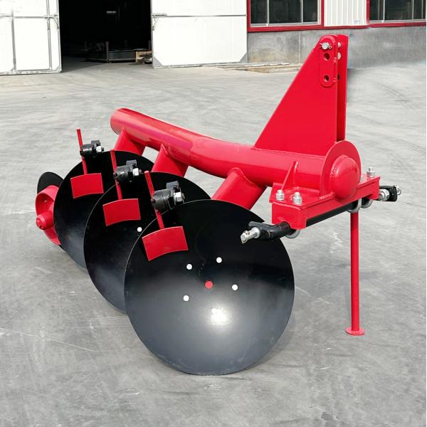Iron Small Tractor Disc Plough / Plow Three Point Mounted For Farms
