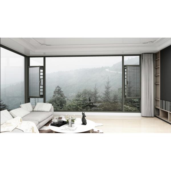 Reinforced Security Aluminium Window Frames With Anti-Burglary Design