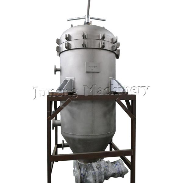 High Efficiency Closed Plate Type Liquid Oil Filter Machine , Vertical Filter Press