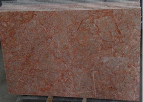 Quality Rose Red Marble Tile , Decorative Natural Agate Floor Tiles Dolomite Type for sale