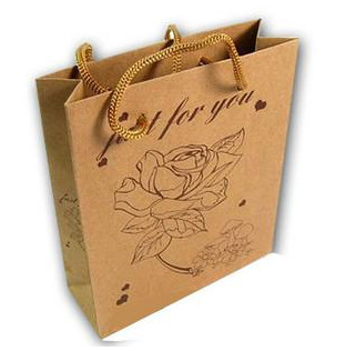 Brown Kraft Paper Shopping Bags