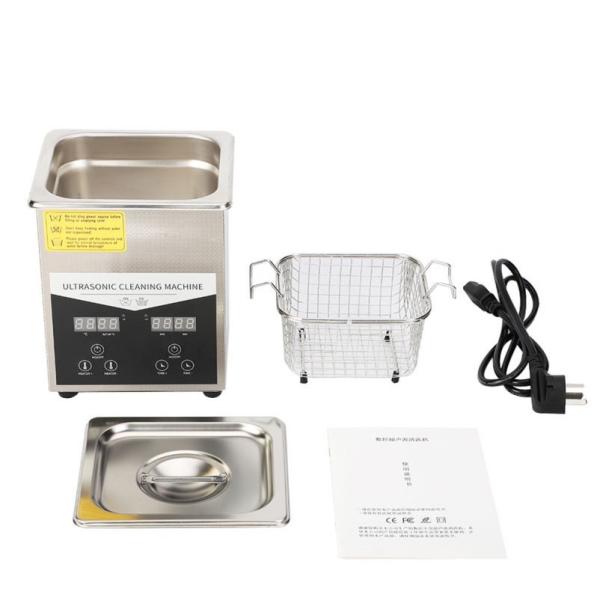 60W Ultrasonic Cleaning Machine Sterilizing 2L ultrasonic bath cleaner
