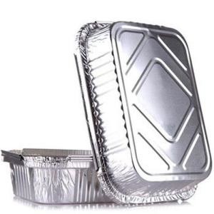 Disposable Food Aluminium Foil Container Good Appearance For Food Package