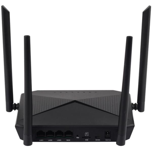 300Mbps 4G LTE WiFi Router 12V/1A DC 5V/2A Type C 12W Power Consumption