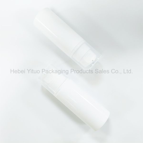 White Empty Lotion Bottle Maintain Texture 60ml