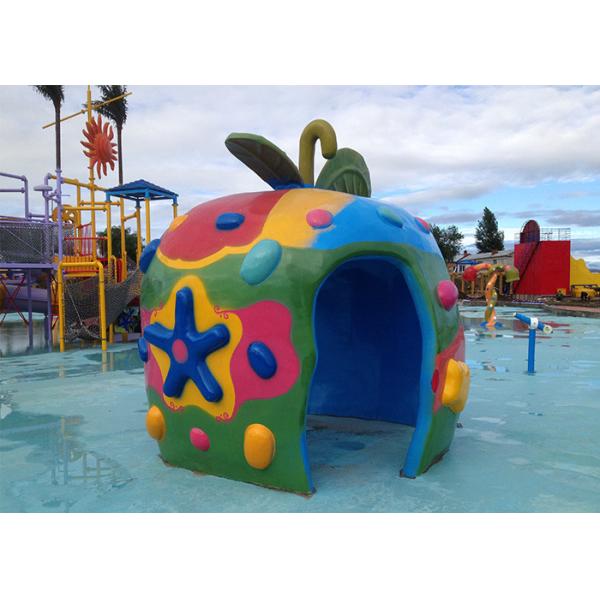 Family Members Water Fun Game Playground Apple House for Giant Park Play Equipment