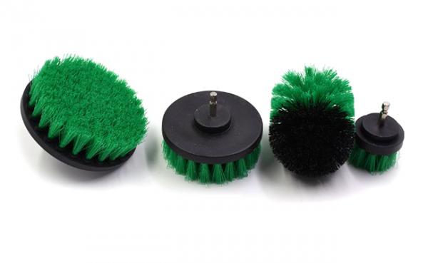 Tyre Rim Drill Scrub Brush Floor Carpet Cleaning Various Color Easily Install