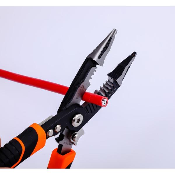 HRC62 Multifunction Pliers 15mm Cutting Blade Fast Harden Wire Cutting Wire Stripping Pliers