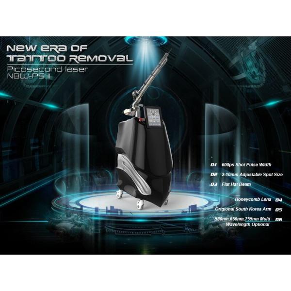 Korea laser arm 600ps Picosecond laser machine for tattoo removal and pigmentation removal