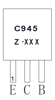 TO-92 C945 Tip Power Transistors VEBO 5V Low Noise NPN
