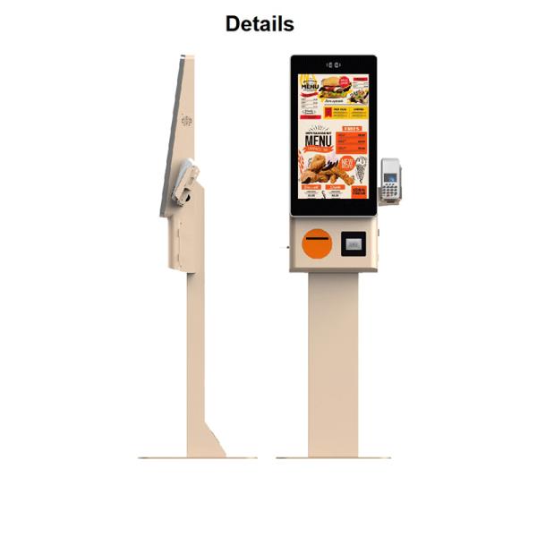 22inch Touchscreen Self-Ordering Payment Kiosk with SDK Function Multi-OS Support for Malls & Restaurants