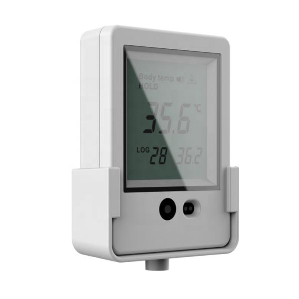 Office Black White Visitor Body Guard Thermometer AI Doorbell