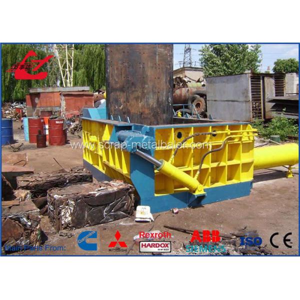 200 Ton Hydraulic Scrap Steel Metal Chip Compactor / Crusher 37kW