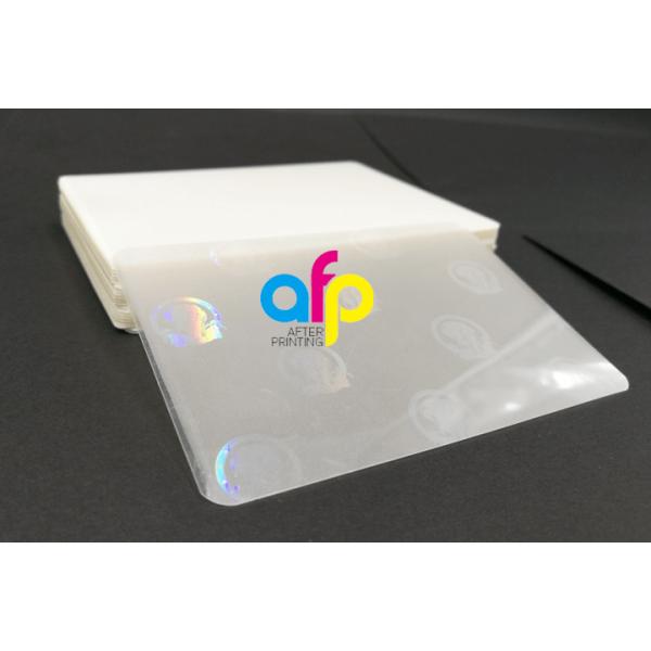 Customized Hologram Logo Brand Pet Holographic Pouch Laminating Film