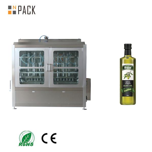 Automatic Efficient Food Grade Glass Bottle Olive Oil Filling Machine
