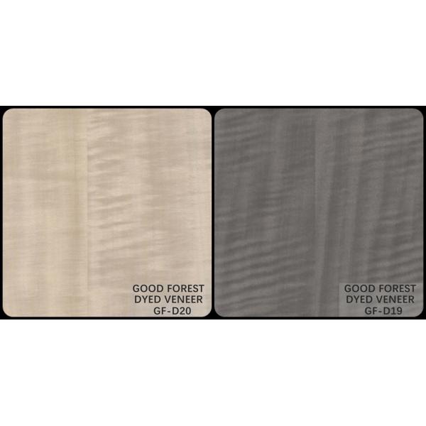 Dyed Figured Anigre Veneer Natural Wood Veneer Panel FSC Certification