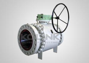  Full-port Trunnion Ball Valve Full-bore Fire-safe Anti-static Blowout Proof Stem Manufactures