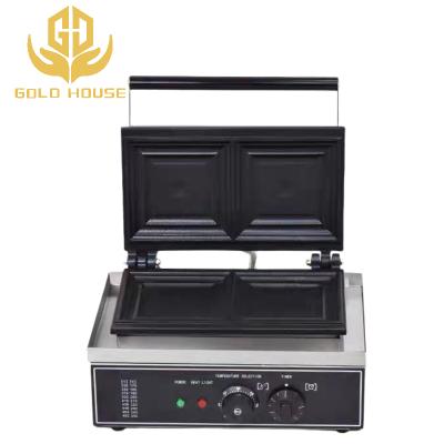 1550W Stainless Steel Panini Grill Machine Commercial Electric Sandwich Maker
