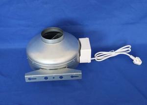  Electric 2500rpm Industrial Inline Exhaust Fans With Galvanized Sheet Body Hydroponic Manufactures