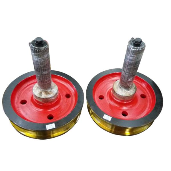 Carbon Steel Alloy Steel Crane Spare Parts Wheels GB4628-2000 Standard