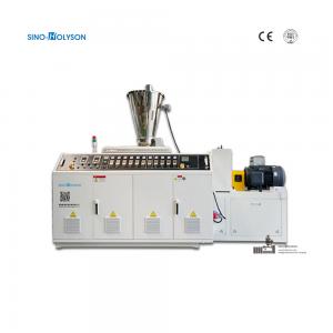  22 1 Screw L/D Ratio PVC Wood Composite Hollow Grille Bamboo Wall Panel Extrusion Line Making Machine Manufactures