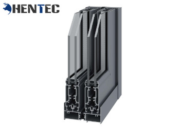 6063 T5 Powder Painted Aluminium Window Frame Profiles For Sliding Window