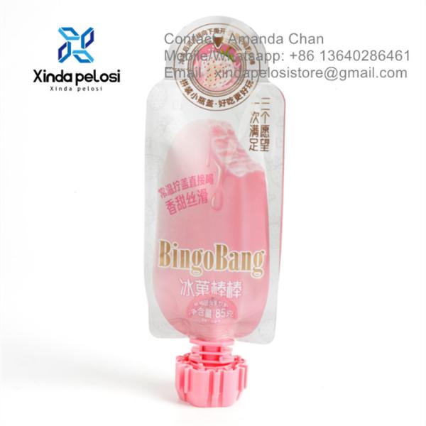 Custom Size Mushroom Shape Spout With Anti Choke Child-Resistant Baby Cap For Drink