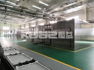  Hot Air Conveyor Dryer Machine Konjac Jam Cassava Continuous Tunnel Dryer Manufactures
