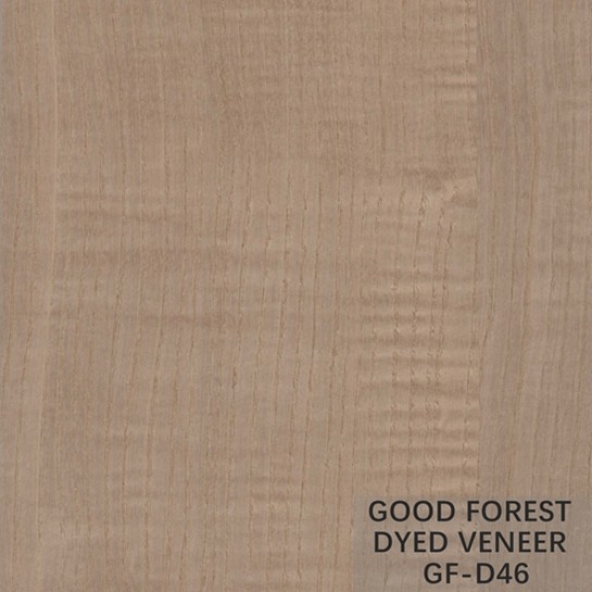 OEM Dyed ASH Grey Veneer Crown Cut / Straight / Irregular Texture Grain