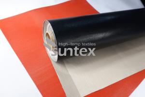  Fire Door PTFE Coated Fiberglass Fabric For Dust Lagging Manufactures