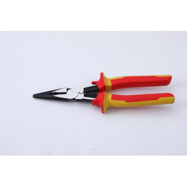 Multi Function Long Nose Plier 63 HRC 1000V Long Reach Pliers