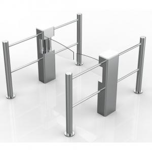  Face Recognition Access Control Turnstile IP54 Rotating Swing Gate Manufactures