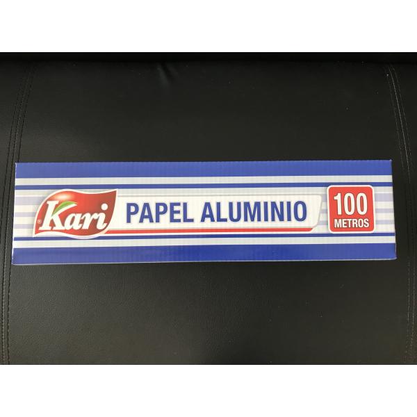 Restaurant Parchment Lined Foil , Aluminum Foil Wrap 3 - 300m Length