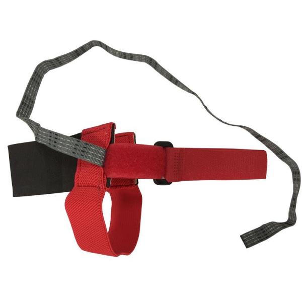 Anti static Heel Straps Bright Red Ribbon with Hook and Loop Fastener