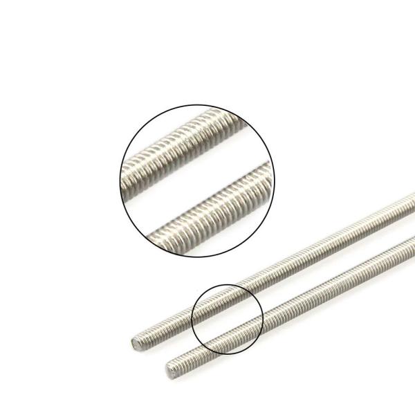 White Hot Dipped Galvanized Threaded Rod 2Meter 3/8 ASTM Carbon Steel
