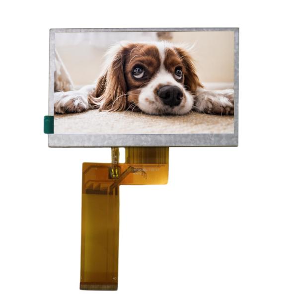 4.3 Inch Color TFT LCD Screen Modules 480x272 IPS 450nits Brightness Optional Touch Panel