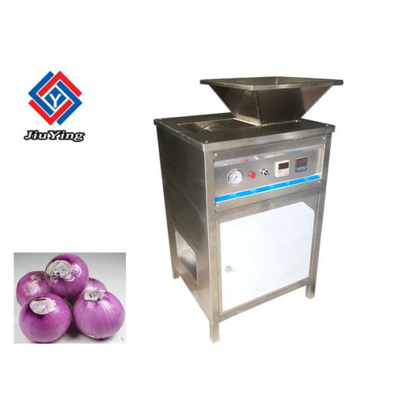 400W Onion Processing Equipment / Full - Automatic Onion Skin Peeling Machine