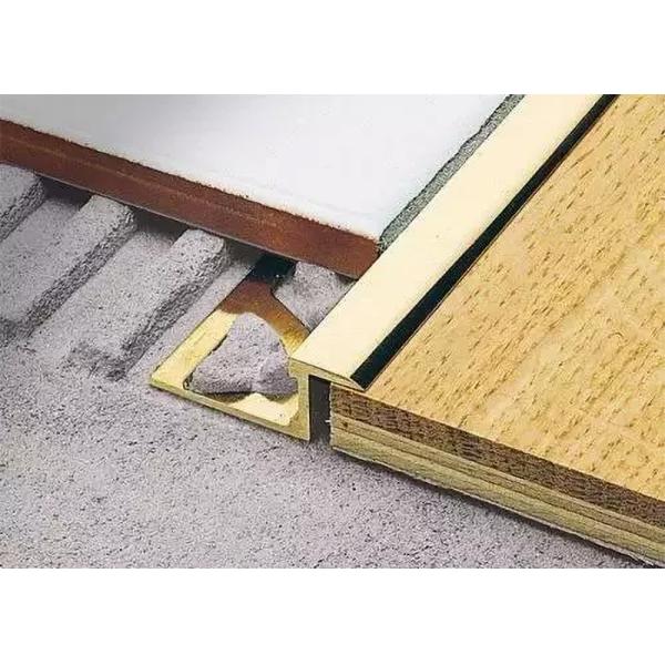 2.5m Metal Tile Edge Trim For Aluminum Alloy Profile Tile Edge Trim Aluminium