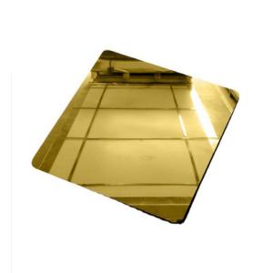  0.5mm Stainless Steel Mirror Sheet 5800mm Length AISI Decorative Steel Plate Manufactures