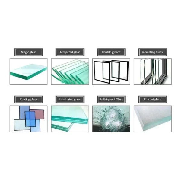 WANJIA-window-and-door-glass Exterior Aluminium Folding Doors Double Glass Soundproof Bifold Doors For Shop